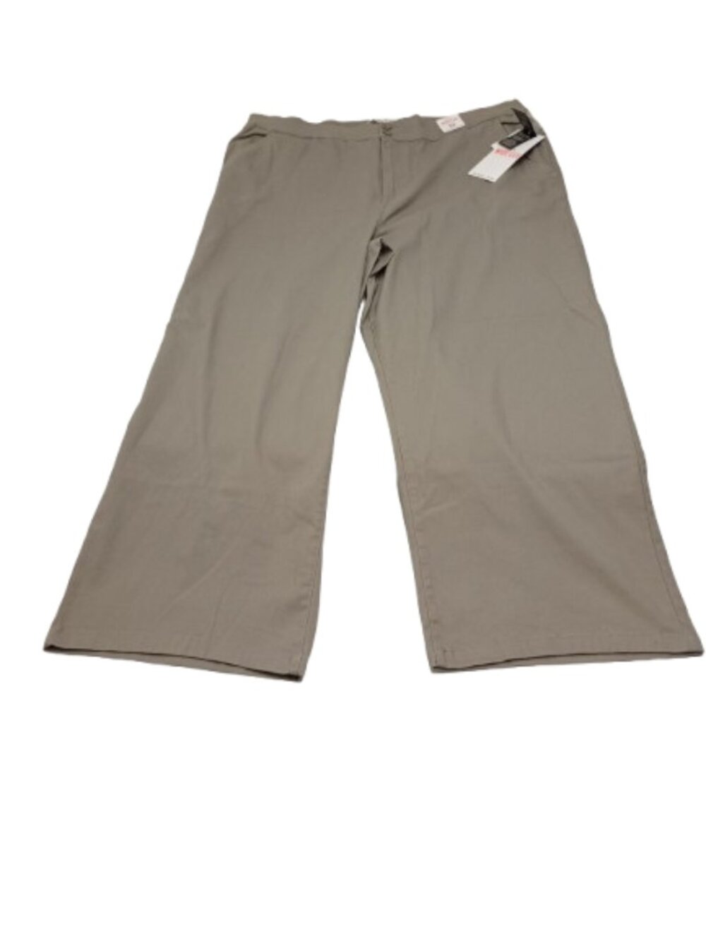 NWT Celebrity Pink Hi-Rise Wide Leg Plus JR Chino Pants Size 3X Color Frost Gray